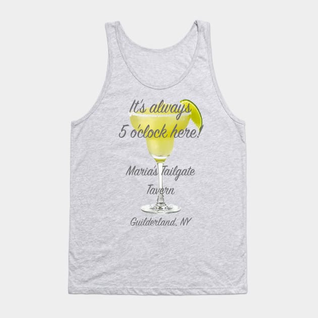 It's always 5 o'clock Tank Top by mariastailgatetavern